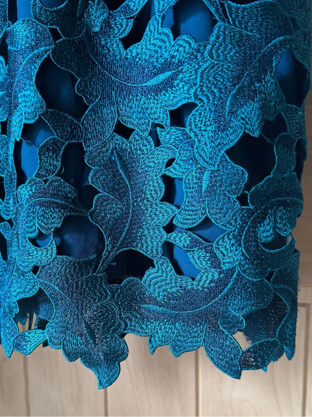 Adelyn Rae Chantelle Scallop Lace Midi Dress - Picture 5 of 8